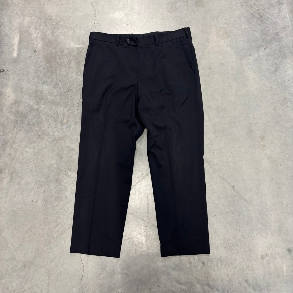 Brooks Brothers Fitzgerald Men's Dress Pants W33 Black